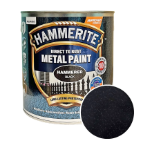 Фарба молоткова 3 в 1 по металу Hammerite Metal Paint Hammered захисна, чорна, 2.5 л – Інтернет-магазин ШЛІФАРБ Фарба молоткова 3 в 1 по металу Hammerite Metal Paint Hammered захисна, чорна, 2.5 л